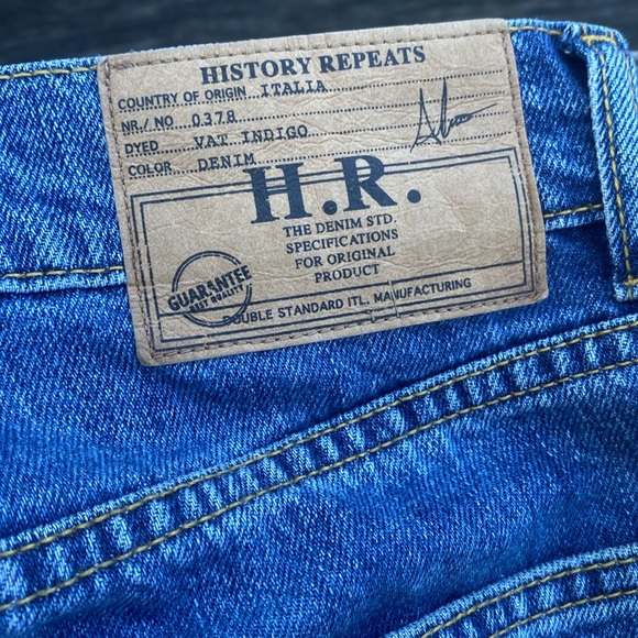 (upcycled) HR History Repeats Distressed LOVE Jeans - Picture 6 of 6